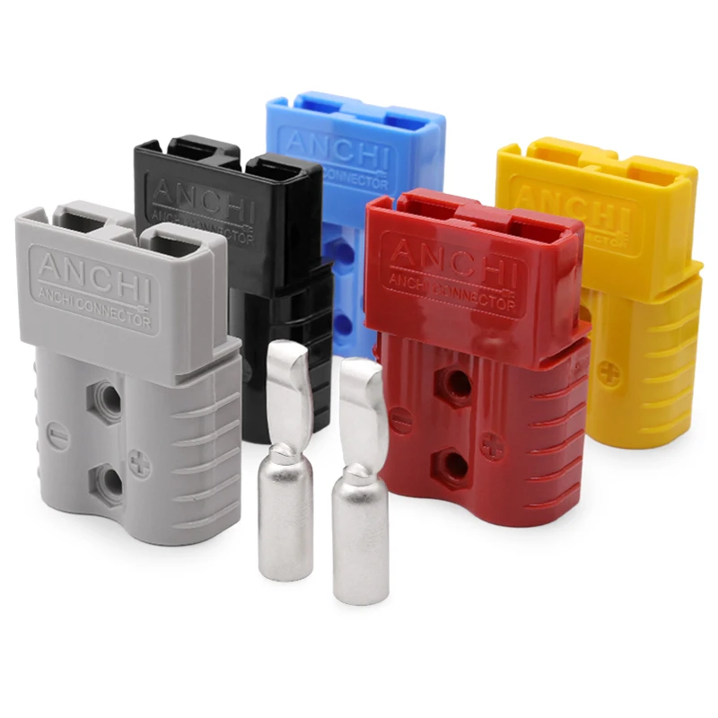 50A Quick Plug Battery Charging Connector Wire Style Plug Connectors DC Power Tool Motorcycle Socket Adapter Accessories