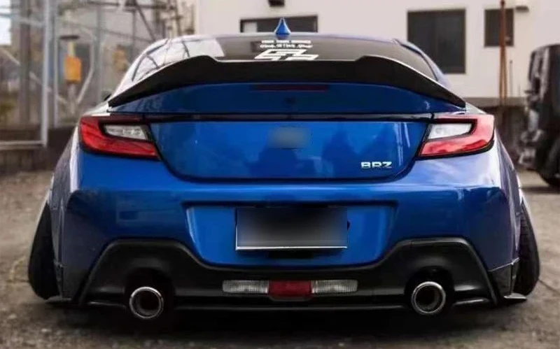 Body Parts V Style Rear Trunk Duckbill Spoiler For Toyota 86 Boot Spoiler Subaru Brz Boot Spoiler Wing
