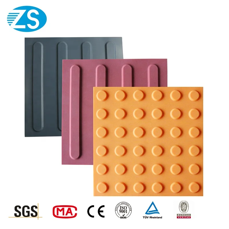 outdoor floor tactile paving tile