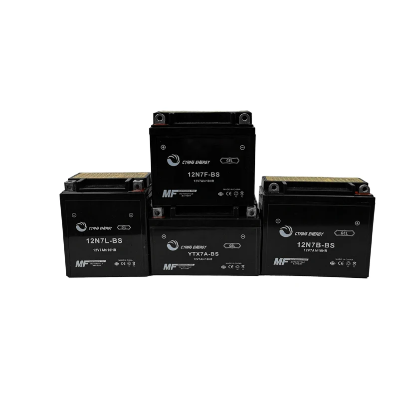 Лидер продаж, высокое качество, 12 В 7 Ач, OEM, доступный клапан, регулируемый гель и свинцово-кислотный сухозаряженный, не требующий технического обслуживания Аккумулятор для мотоцикла