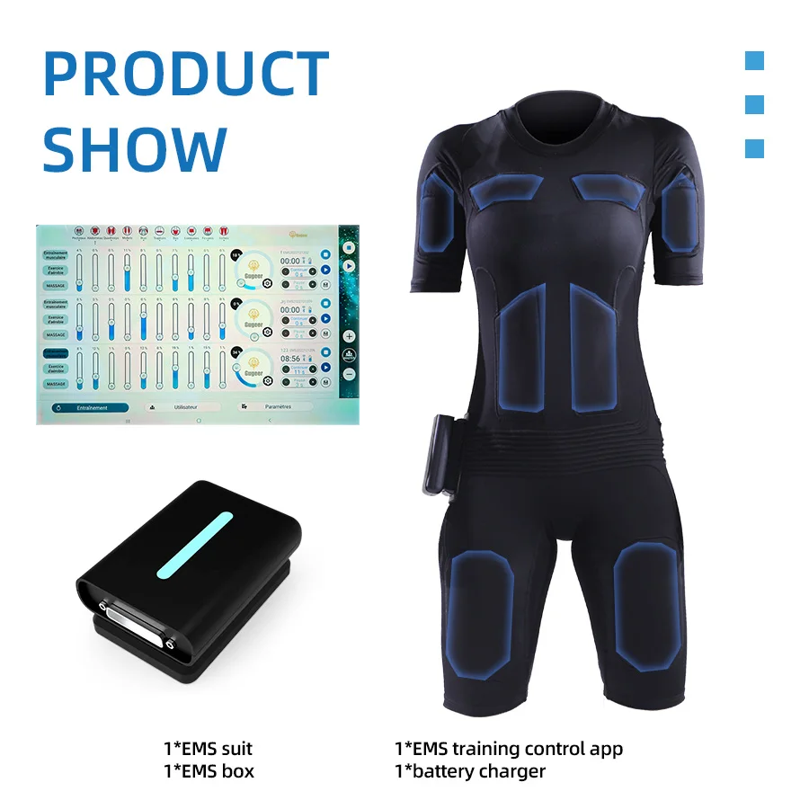 EMS training suit for muscle stimulation portable wear ems training Suit for Personal