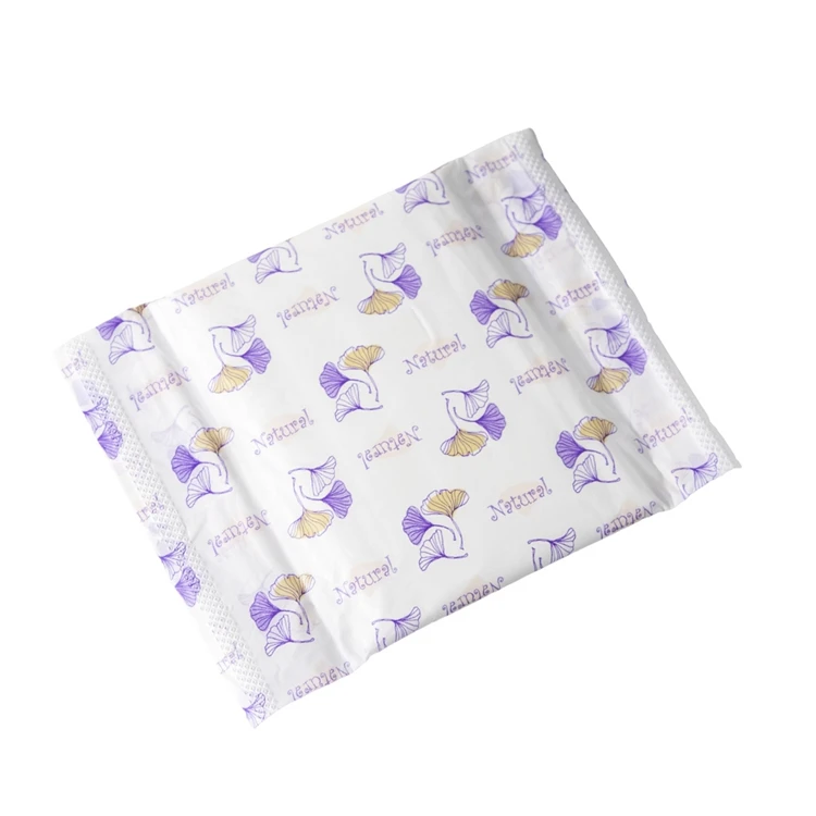 Wholesale Private Label Menstrual Con Anion Pad Organic Bamboo Charcoal Disposable Sanitary Napkin