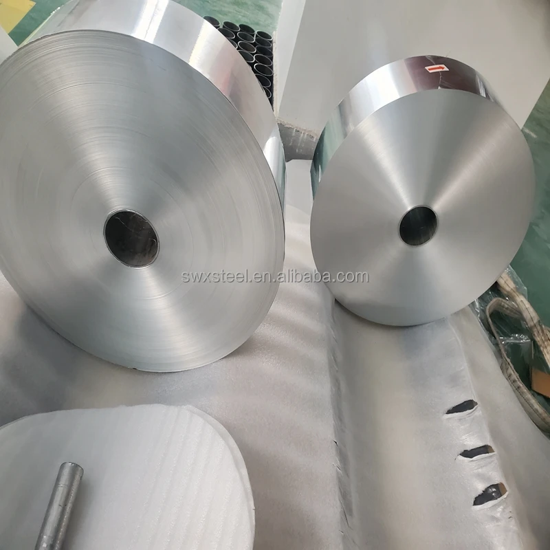 High Quality 8011 Aluminum Foil Roll Food Grade 15/18/20 Micron Insulation Aluminum Foil Jumbo Roll