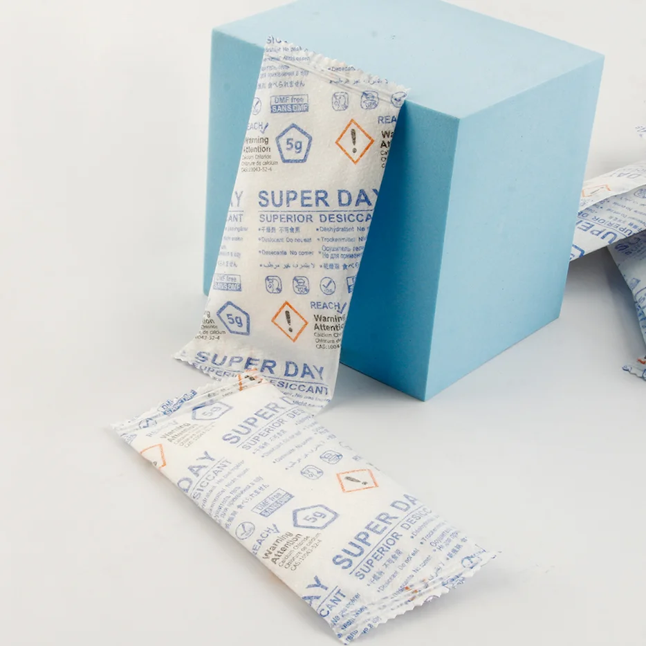 5g Salt Desiccant CaCl2 Eco-sustainable Desiccant Bag/1Bag=10pcs