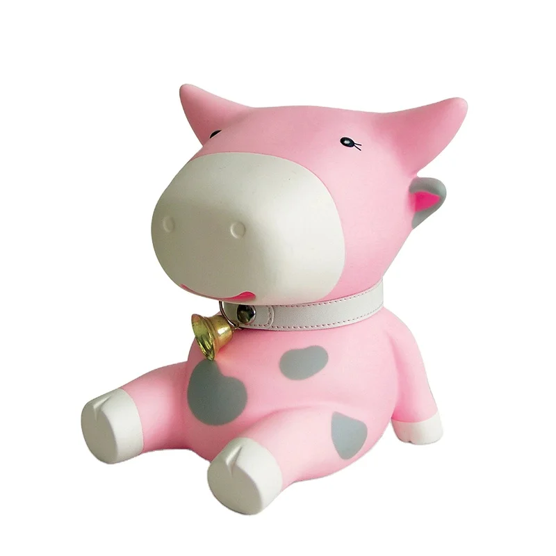 
HLikable Cow Shaped Piggy Money Box Bank Money Box Kids 