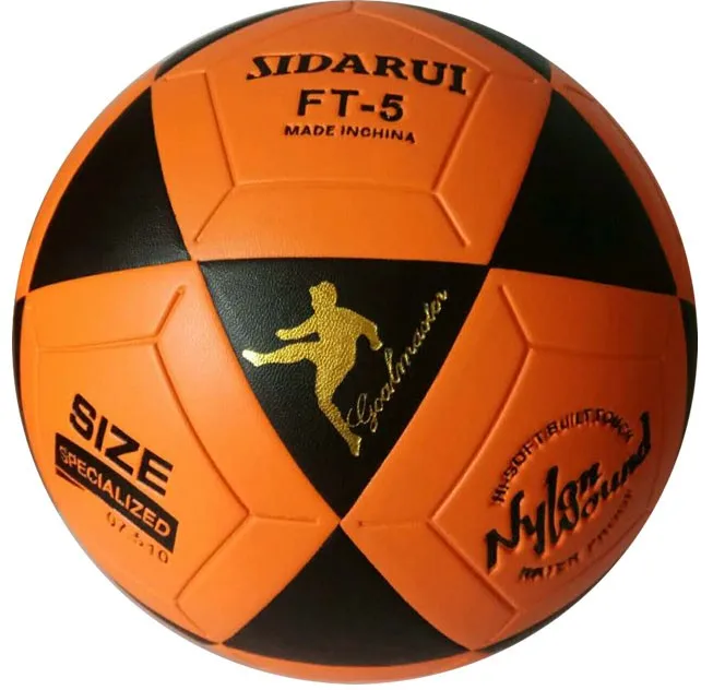 Yellow red blue green pvc synthetic leather Foot Ball Size 5 Football soccer Ball