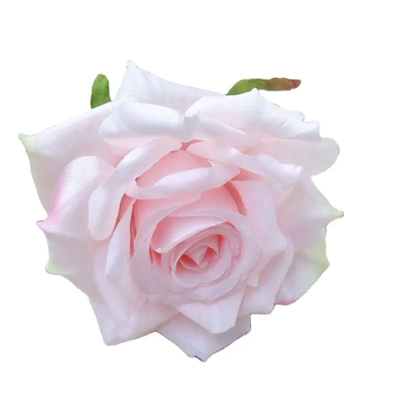 Romantic Wedding Decorative Single Artificial Velvet Rose Flowers
