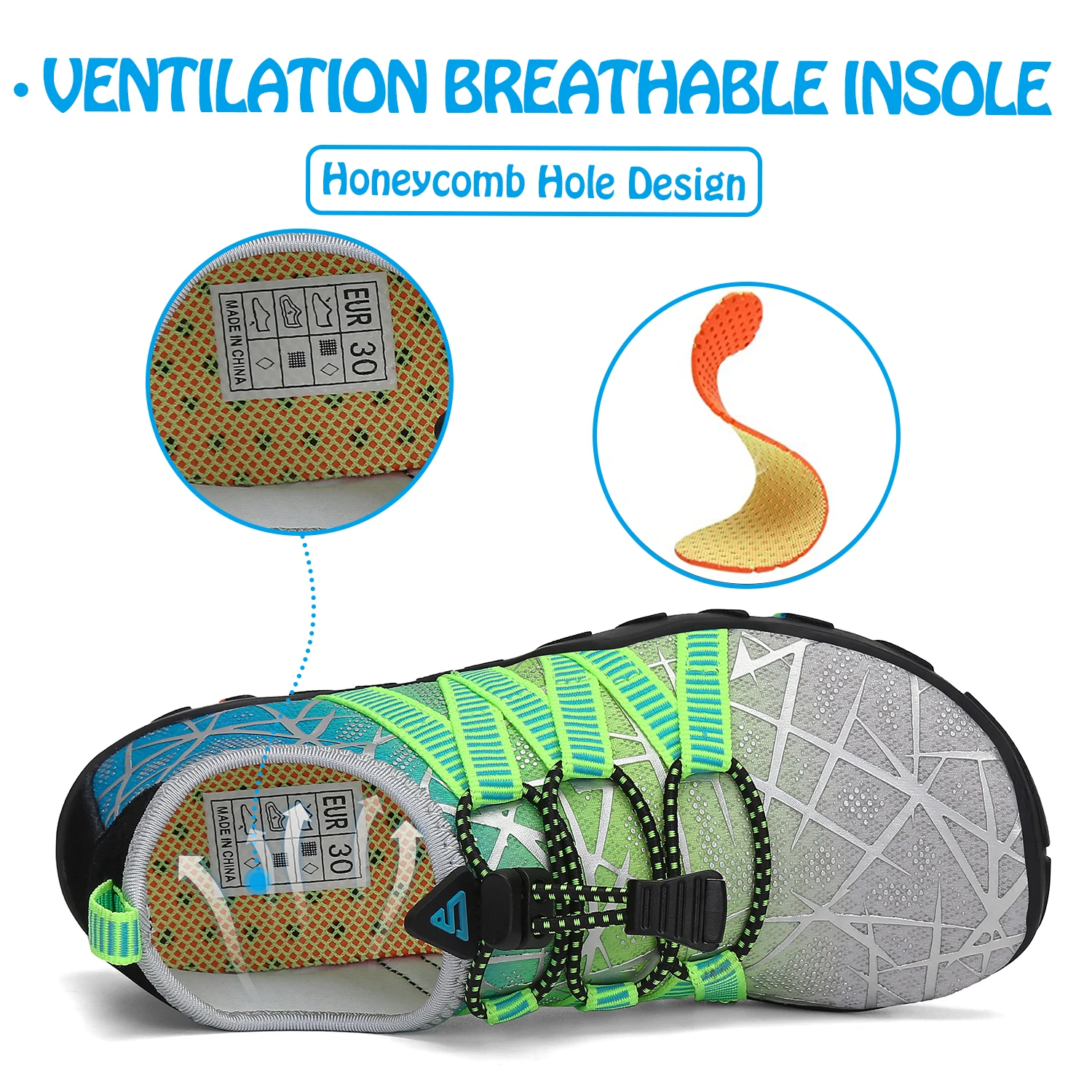 Unisex Sneakers For Children Shoes Sport 2021 Water Shoes Child Upstream Shoes