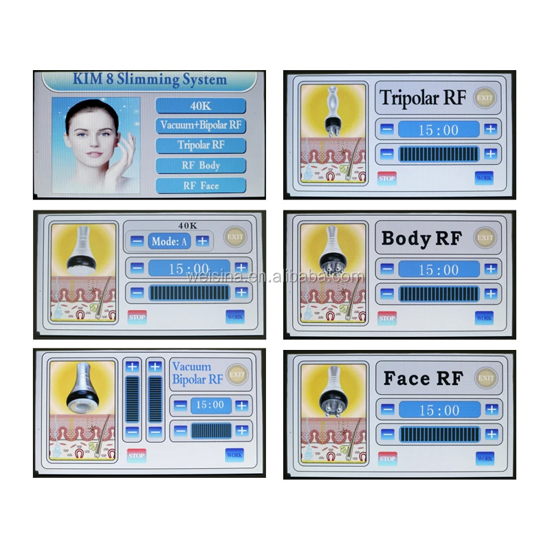 Weight loss vacuum slimming mini 40khz cavitation machine