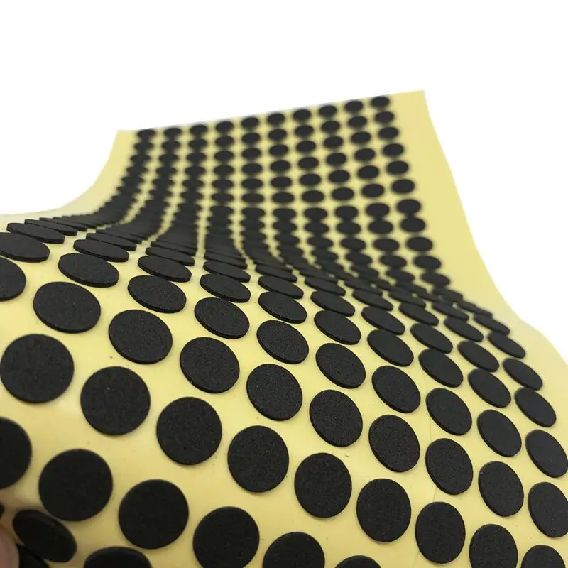 EVA Foam cutting  China supplier custom die cut stickers high quality Die cut adhesive sided sheets mounting black eva foam tape