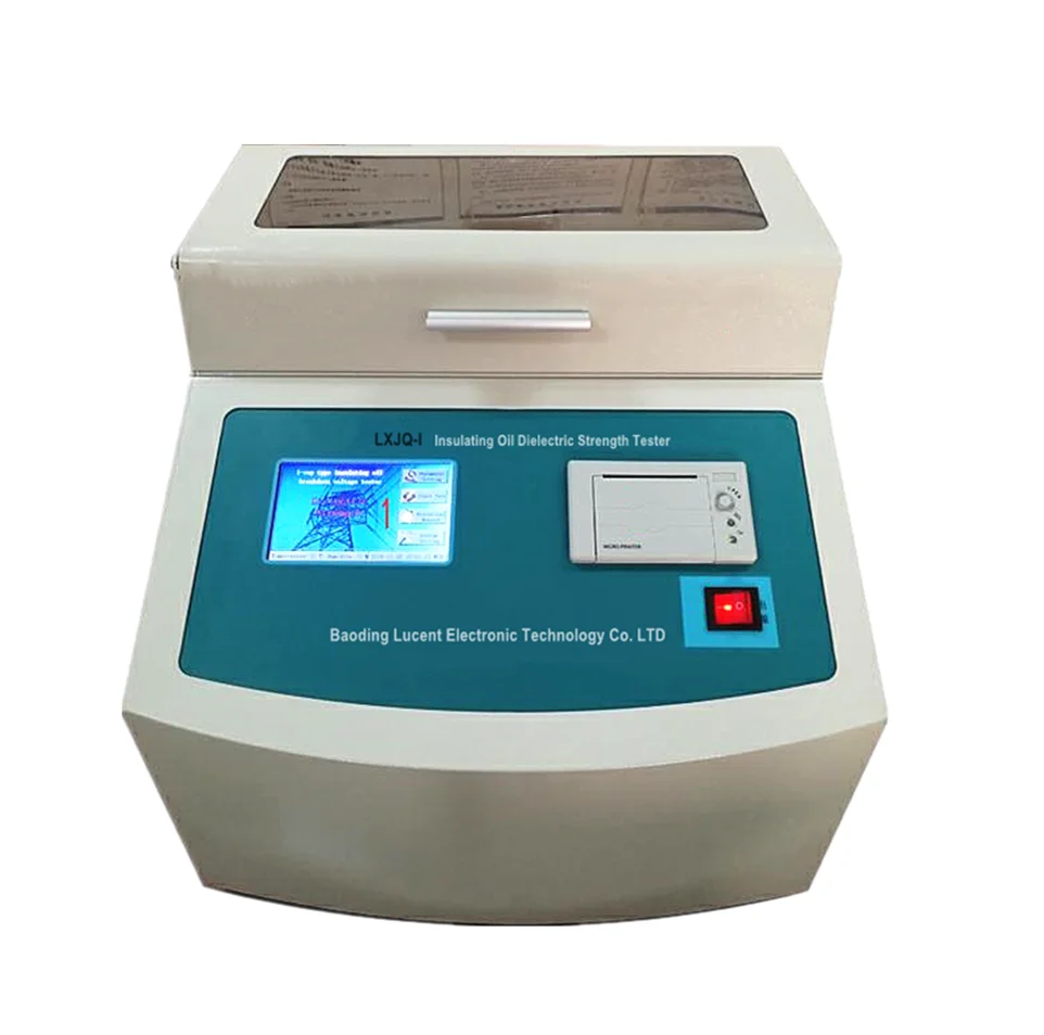 100 kv Transformer oil analysis instrument digital dielectric strength tester Oil BDV Tester