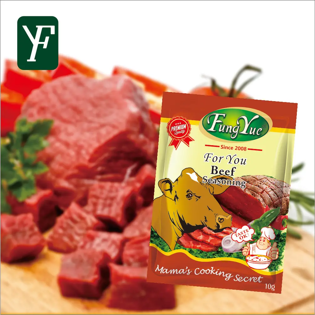 10g Beef Seasoning Powder Condiment Powder Ingredients beef bacon seasoning