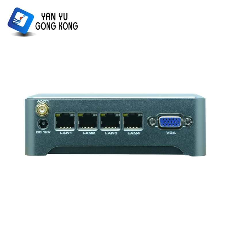  Сетевой экран Intel J1900 quad core Nano itx 4 ethernet Pfsense Брандмауэр и VPN маршрутизатор 2 Гб ОЗУ 32