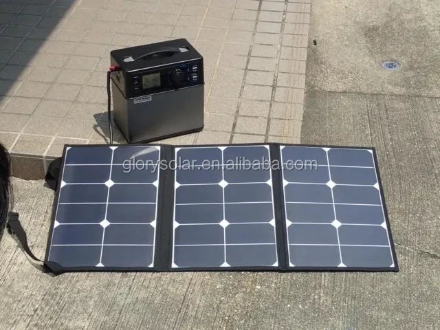 Glory Solar High Efficiency 100W Portable Foldable Solar Panel Charger for iPhone ipad iPods Android Smartphones and Batteries