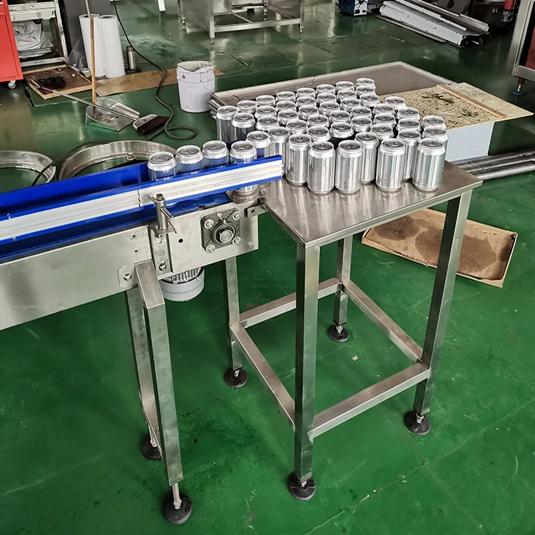 Beer Canning Machine Equipment Complete Automatic Carbonated Drinks Beer Soda Aluminum Can Filling Machine