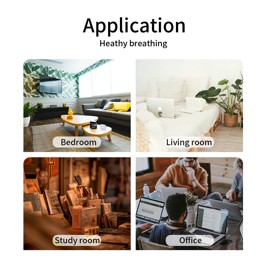 High Quality Air Cleaning Equipment Ozone Negative Ion UVC Home HEPA Filter Smoke Cleaner Floor Standing Air Purifier