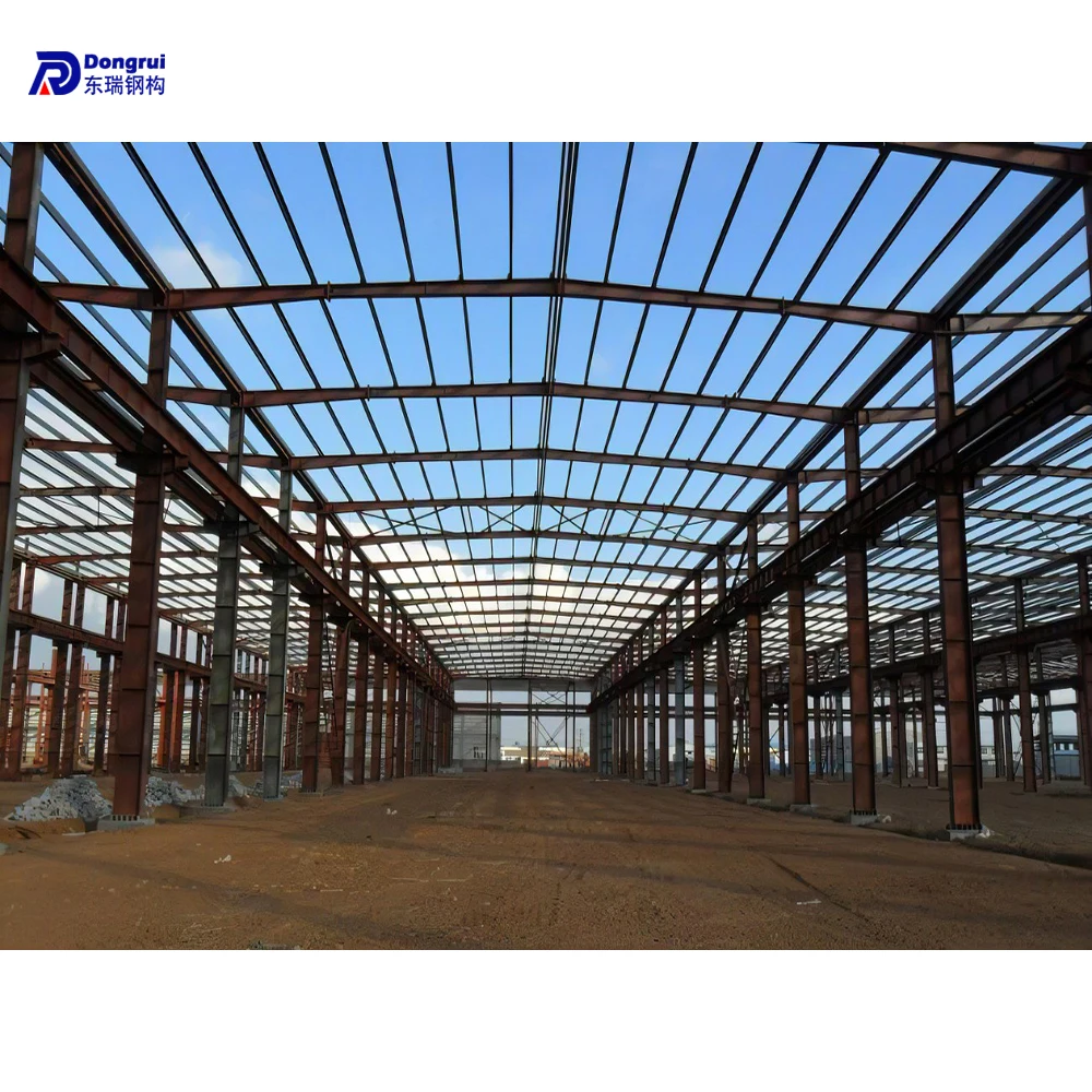 Low Price Structural Steel Truss Commercial Office Building Steel Structure Framed Prefabricated Construction With Drawing