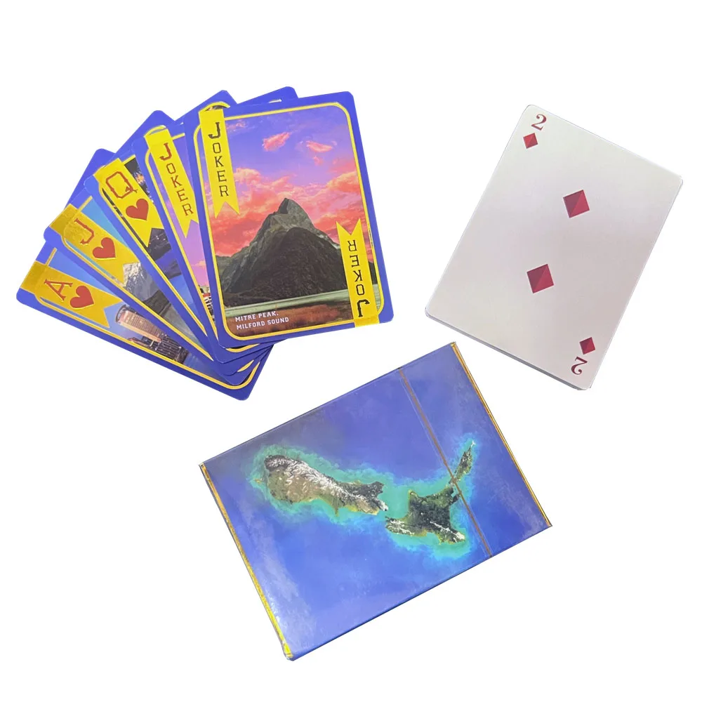 Playing Cards Custom Design Playing Card Case With Gold Foil