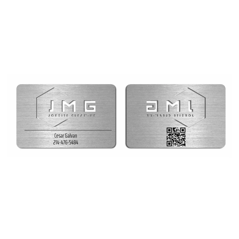 High Quality Luxury Customized Metal Business Card/Stainless Steel Card/Blank Black Card With Free Design And Sample