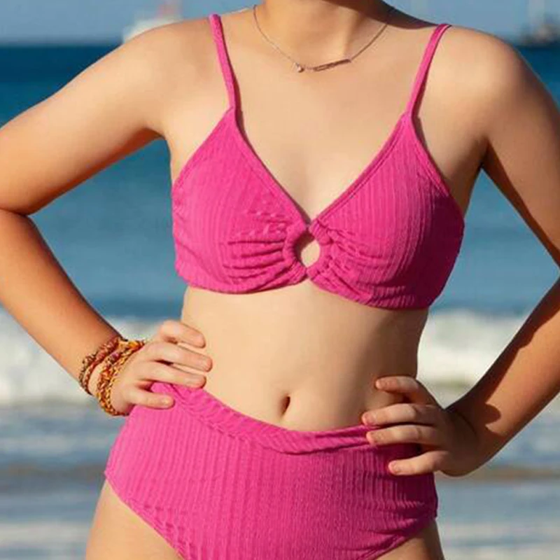 Custom Print New Little Girls Swimsuits 12 year old Girls Kids Girls Swimsuits Bright Colors