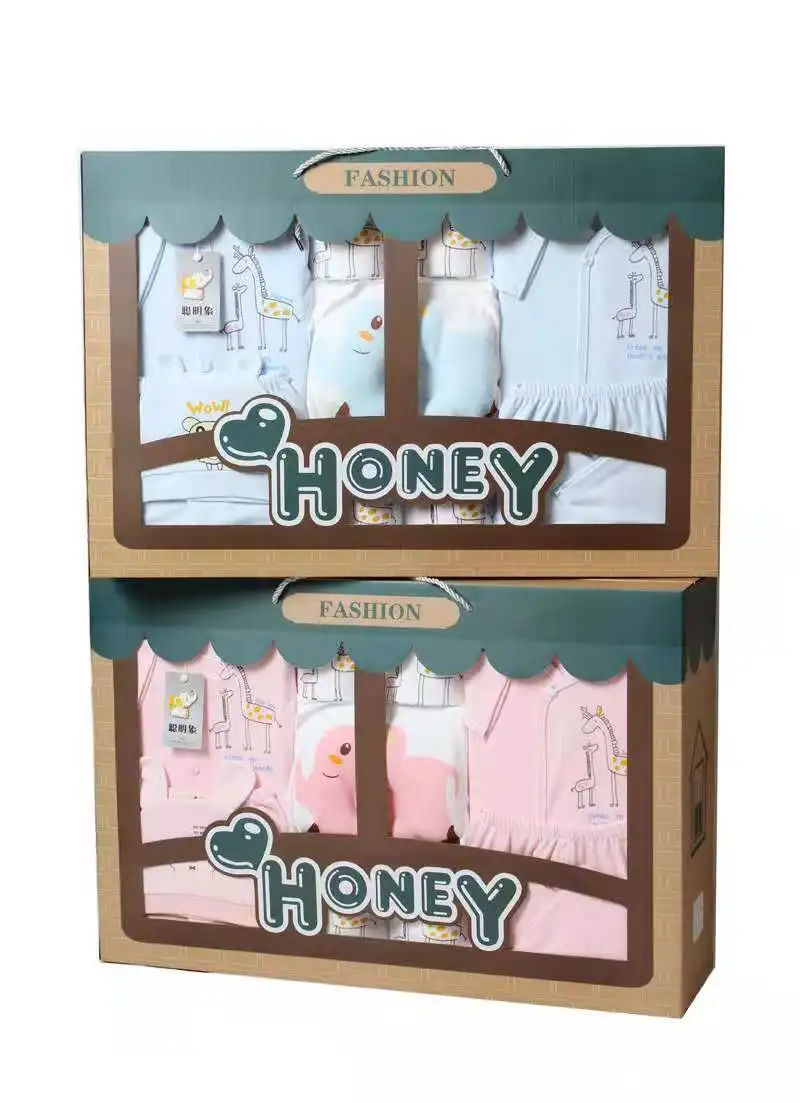 Hot-selling 3 Layers Gift Box Set Newborn Baby Products 4
