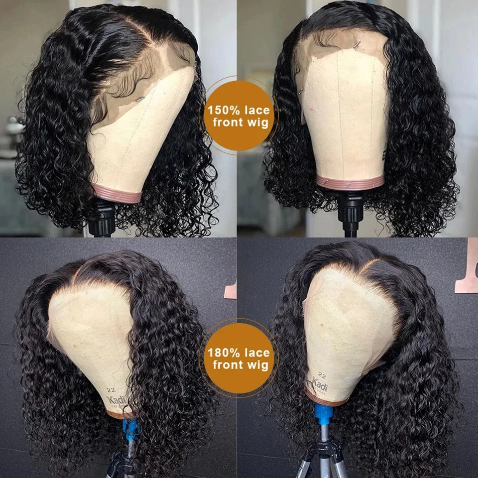 Wholesale High quality 12A grade CLEMENTINE long bob wigs peruvian bob wigs peruvian curly  bob wigs