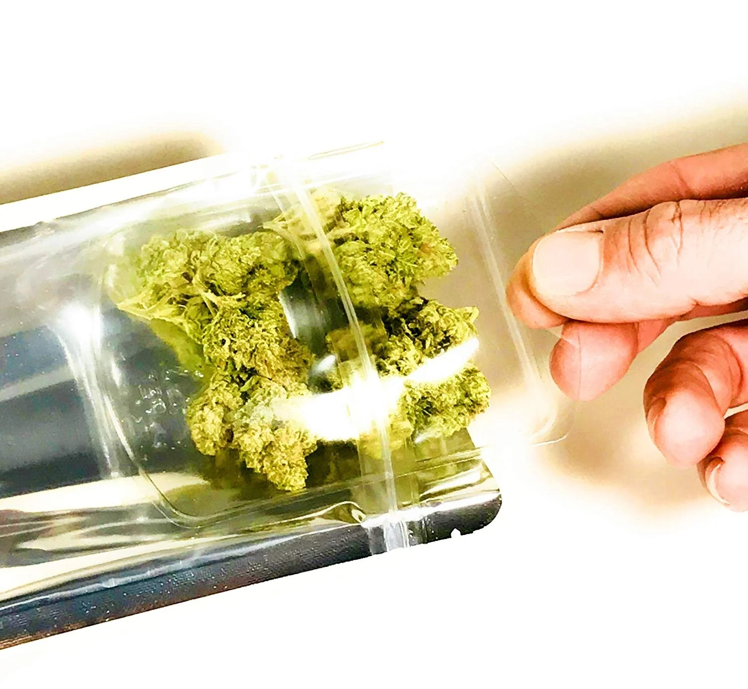 
Smell Proof Odor Free Resealable TRAYBAGS, 1/4 oz. Quarter Ounce (50 Pack) Reusable Ziplock Mylar Herb and Food Storage Bag 