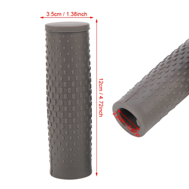 Custom electric scooter silicone handle cover bicycle silicone handle cover rubber handle sleeve