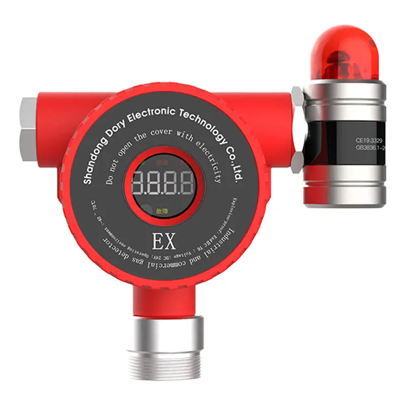 Hot Sale Industrial  Fixed Gas Detector Combustible Gas Detector With Three Output Signal
