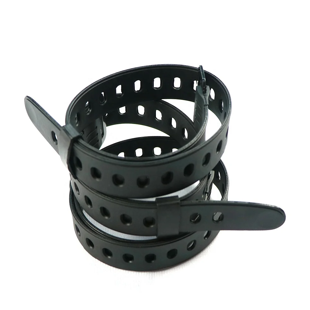 Custom Logo Rubber Binding Snow Country Tension Strap Ultimate Bike & Ski Strap Tie Down Strap