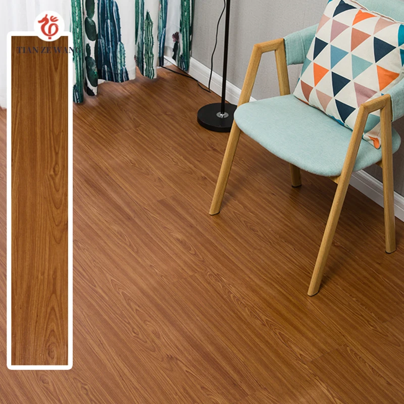 Self Adhesive FloorLow Price Peel and Sticker Floor Tiles Wood Marble Grain PVC Luxury Vinyl Flooring Plank LVT  for mall