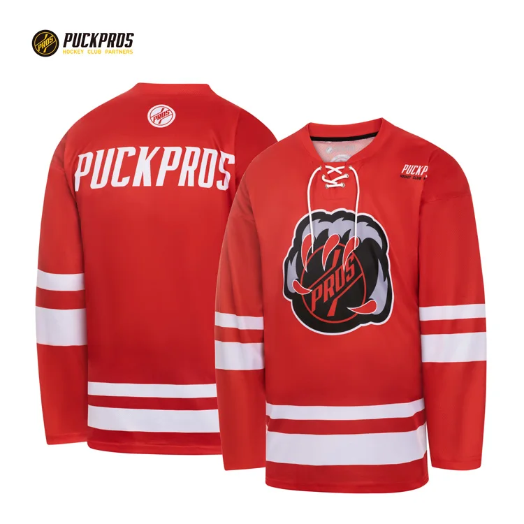 High quality Custom Team Hockey Jerseys Sublimation Ice Hockey uniforms hockey apparels