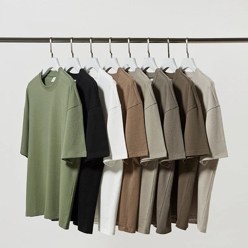 Prime Quality Custom label Logo Heavy Weight Tshirts Tee 100% Cotton Men Tshirt 300GSM Thick Cotton Oversized Blank T Shirts