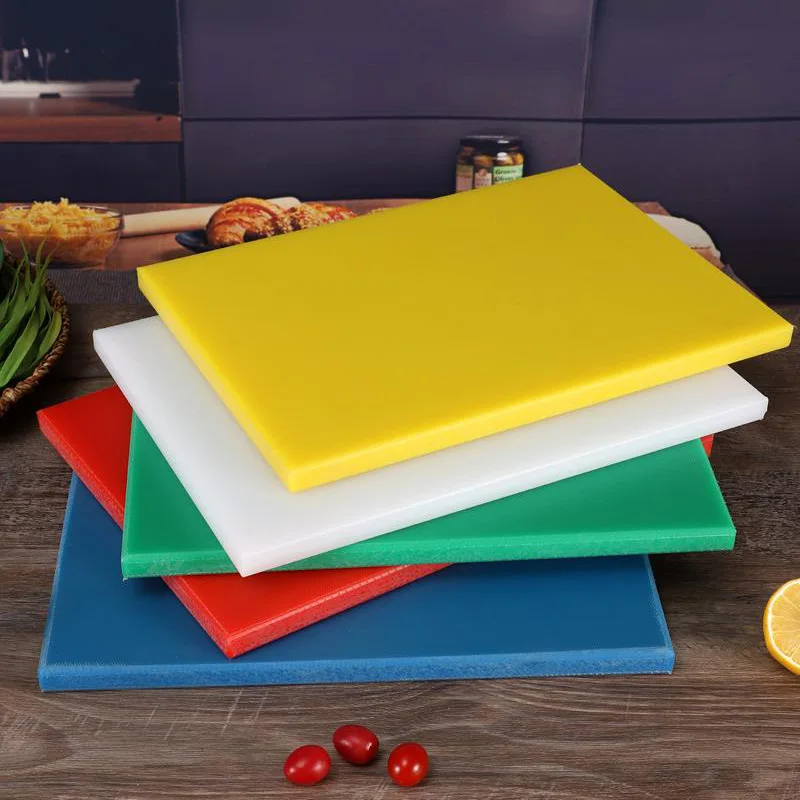 Plastic Cutting Board Polyethylene Table Board  Non-slip Vegetable Environmental Friendly PE Chopping Board