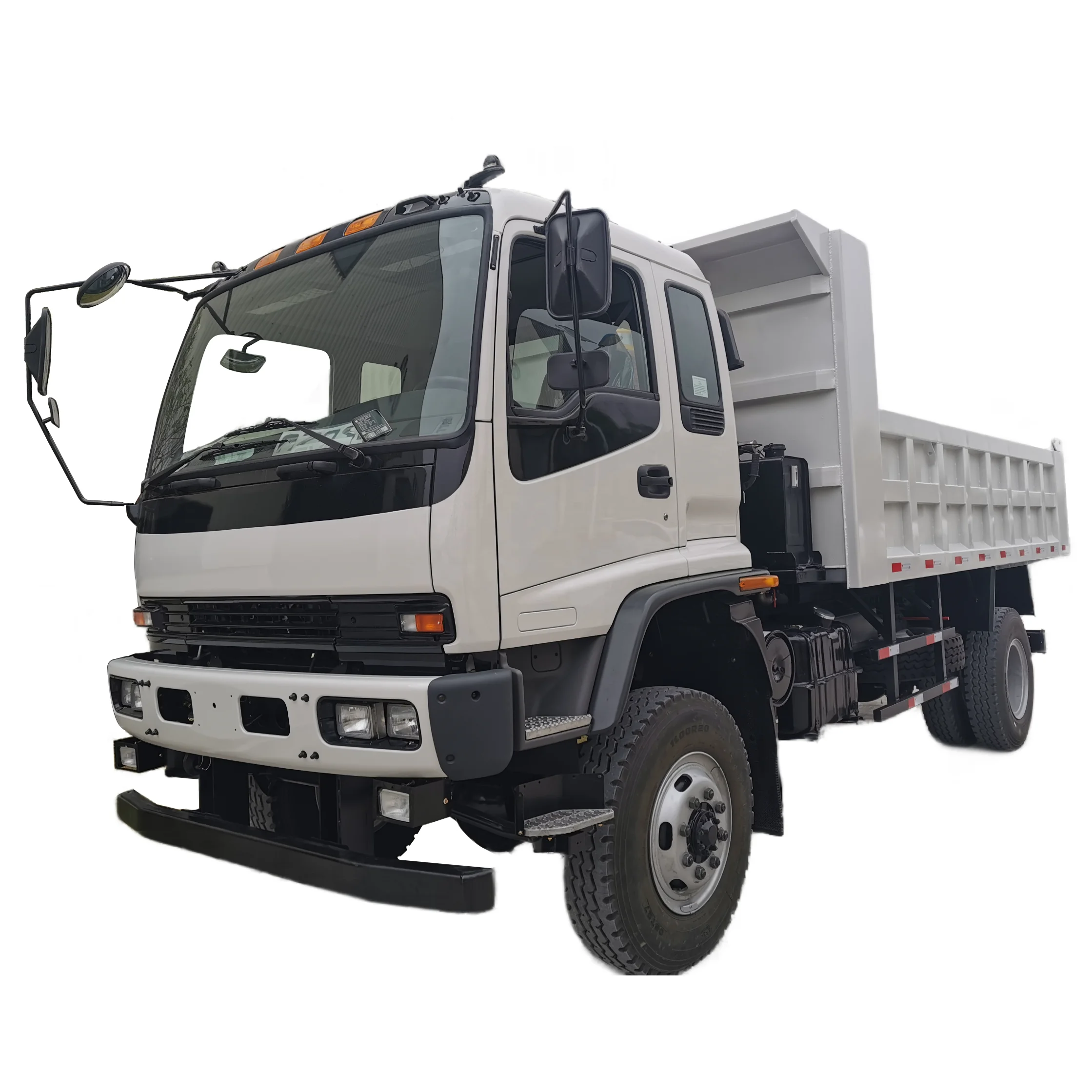 ISUZU 4x4 heavy duty FVR cargo dump truck 10CU.M
