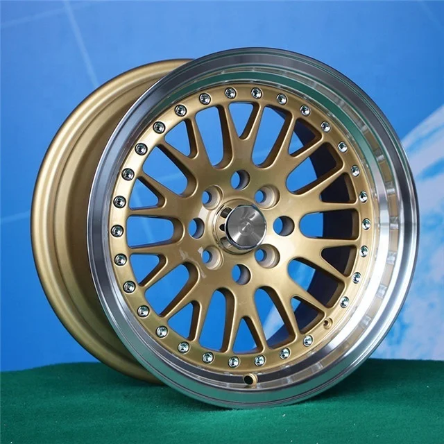 China 15 16 17 18 Inch 4X100 5X100 5X114.3 Car Alloy Wheel Rims For Passenger Car Wheels