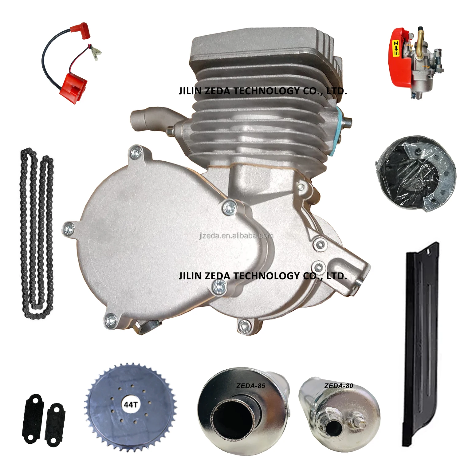 Hot selling Avenger 85cc bike motor 2 stroke 80km/h bicycle engine kit mini bike power