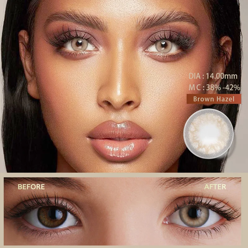 Diverse Beauty korean natural colored contact lenses contact lenses circle prescription soft eye contact lenses
