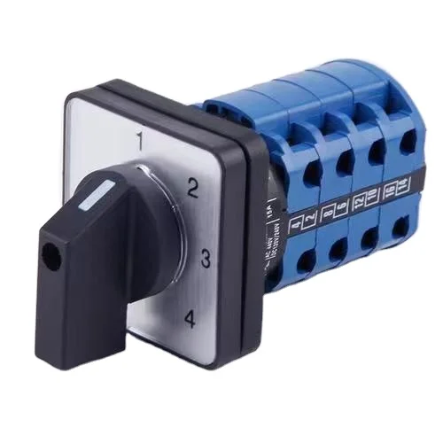 IG26-32A 4 P Мотор заднего хода Вольтметр Амперметр управления 1-2-3- переключение электрораспределительной коробкой многопозиционного переключателя 3 фазы Позиции Cam поворотный