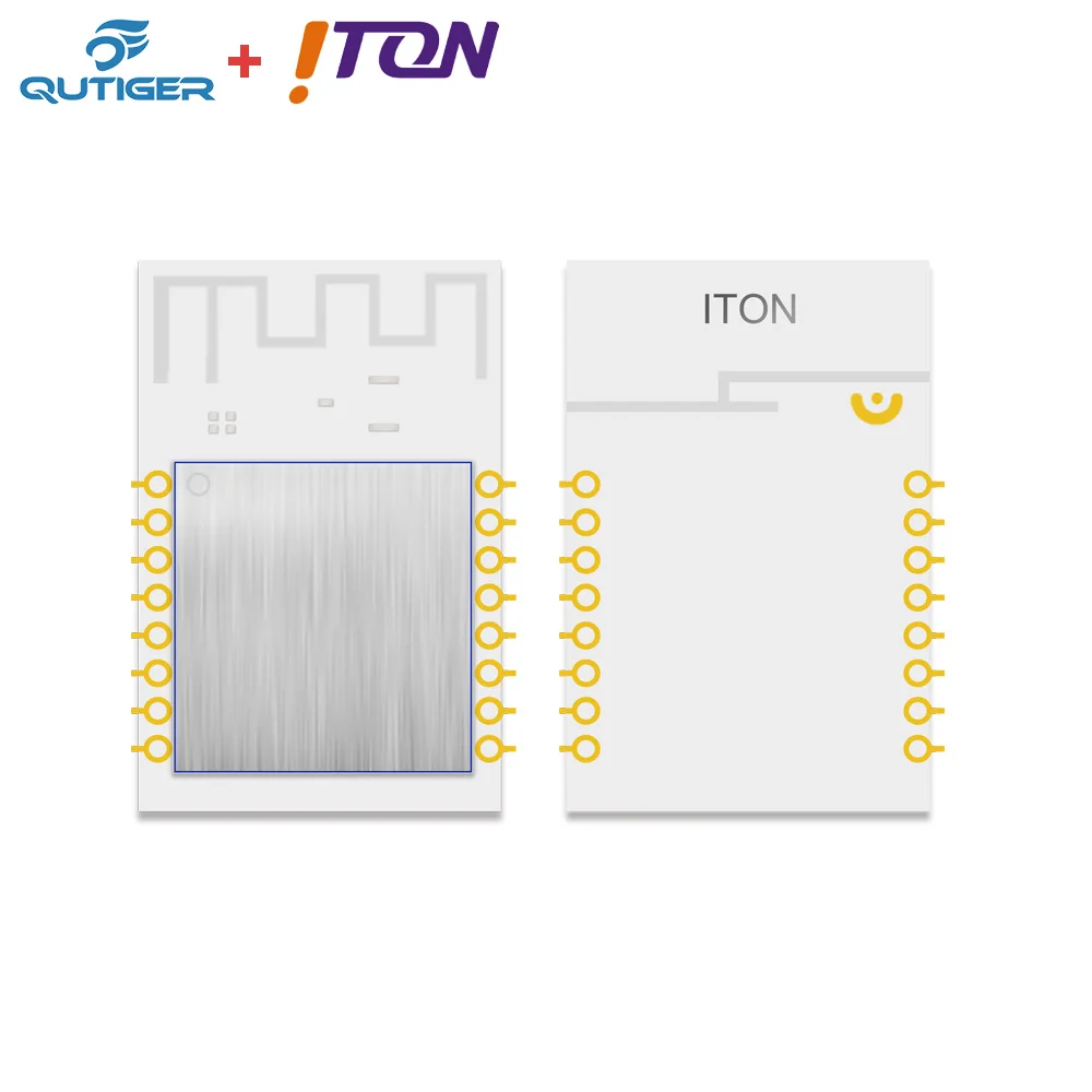 ITON WiFi2.4G+Blue-tooth 5.0 Dual Mode Low Power Module UART SPI I2 TG7100C Transparent Transmission TGW206-16