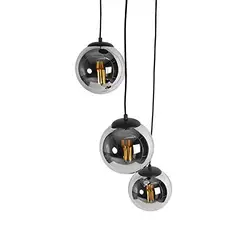 Nordic Modern 3 Chandeliers Glass Ceiling Pendant Lights Lamp  for Living Room