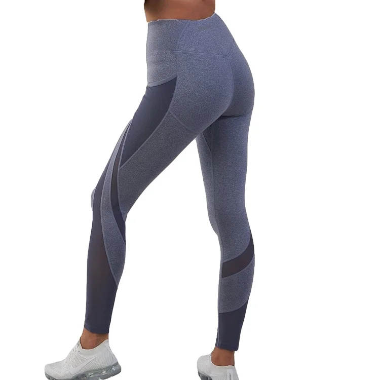OEM Custom Logo Super Soft Gym Fitness Yoga Pants Sportswear Mesh Sexy Lady Scrunch Bum Leggings for Women with Pocket (60799163722)