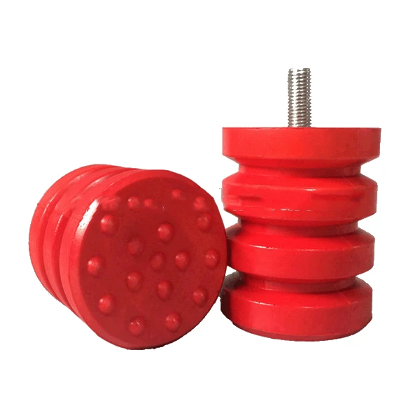 Bolt Type Lifting Buffer Overhead Crane Polyurethane Stopper / Pressure Snubber / Shock Absorber / Dashpot