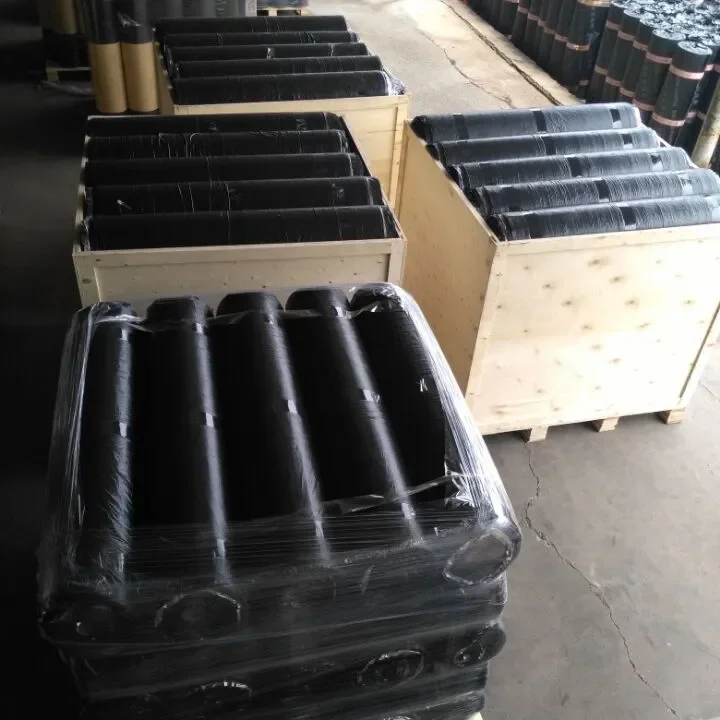 Sample of Self Adhesive Polymer Modified Bitumen Waterproof Roof Sheet SBS Modified Asphalt Water Proof Roofing Membrane