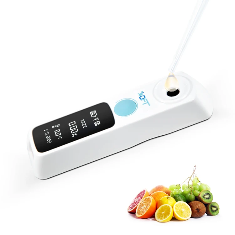 DiFluid Digital Brix Refractometer, Rechargeable Brix Meter for Testing Brix & TDS Range 0-32% Result Time 2S