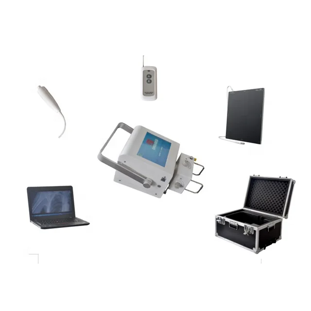 
high frequency XM P100 5kw 100ma Portable Digital medical X ray machine for human and animal 