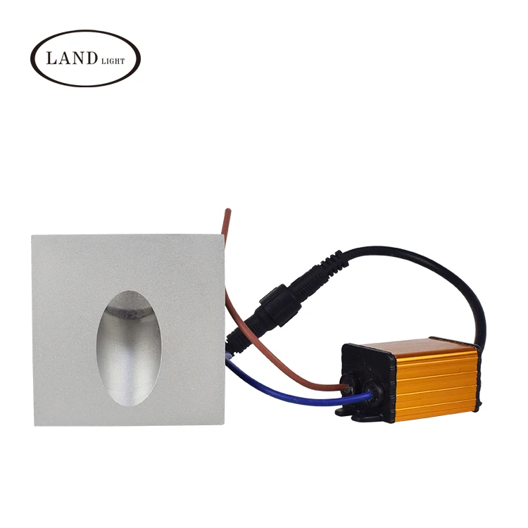 Cob Recessed Switch Mini Underground Lighting Black Finish Stair Case Light