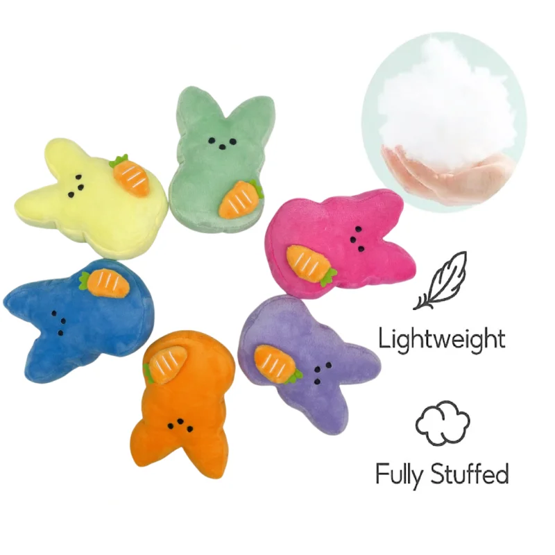 JYtoys Новинка милый подарок Кролик плюшевый Пасхальный кролик набитый орнамент игрушка детский ведро пасхальные сумки с кроличьими ушками