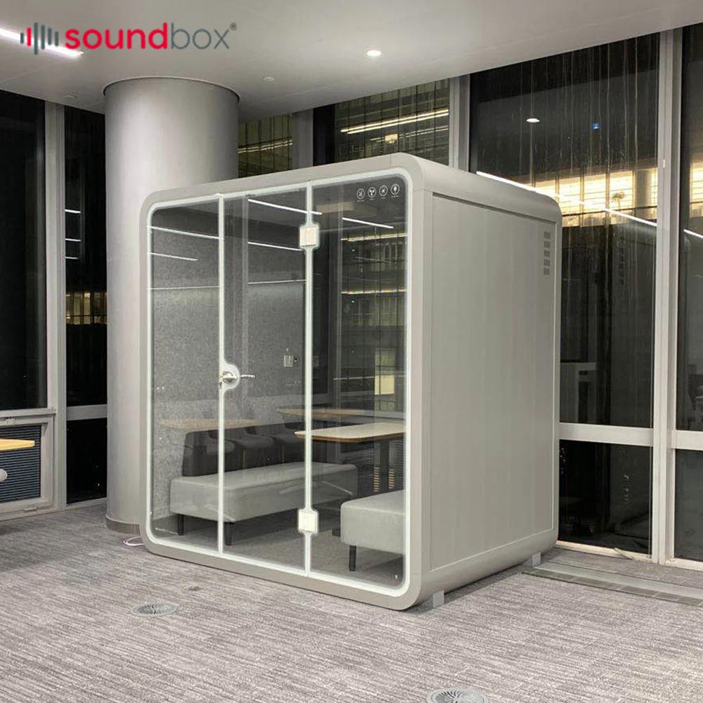 SOUNDBOX Безмолвная офисная акустическая телефонная будка современный телефонный стенд для встреч людей с ограниченными возможностями