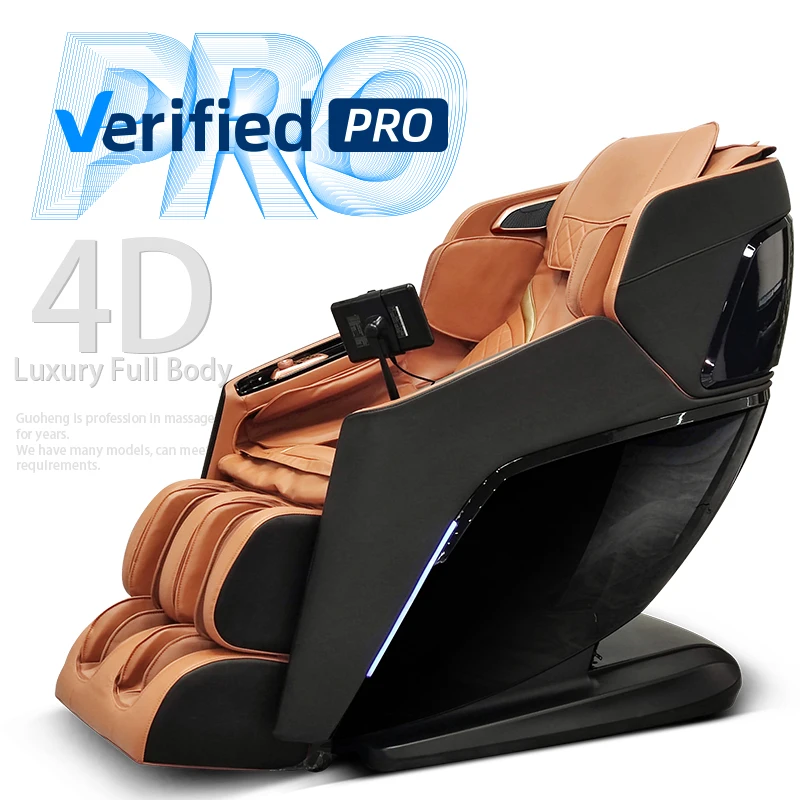 GUOHENG luxury massage chair zero gravity oem stretch technical full body massage chair 4d for body